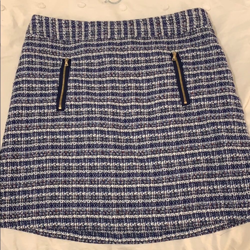 Loft tweed skirt